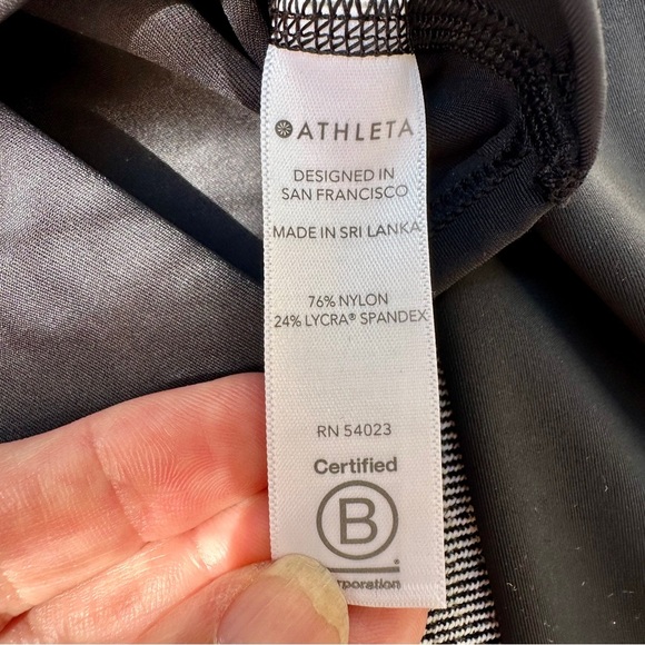 Athleta Black Eclipse Long Sleeve Cut Out Shrug - Picture 7 of 15